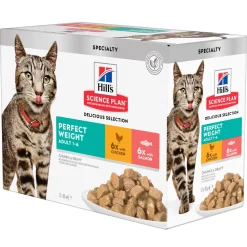 Hill's Science Plan - Feline Adult - Perfect Weight - Maaltijdzakje