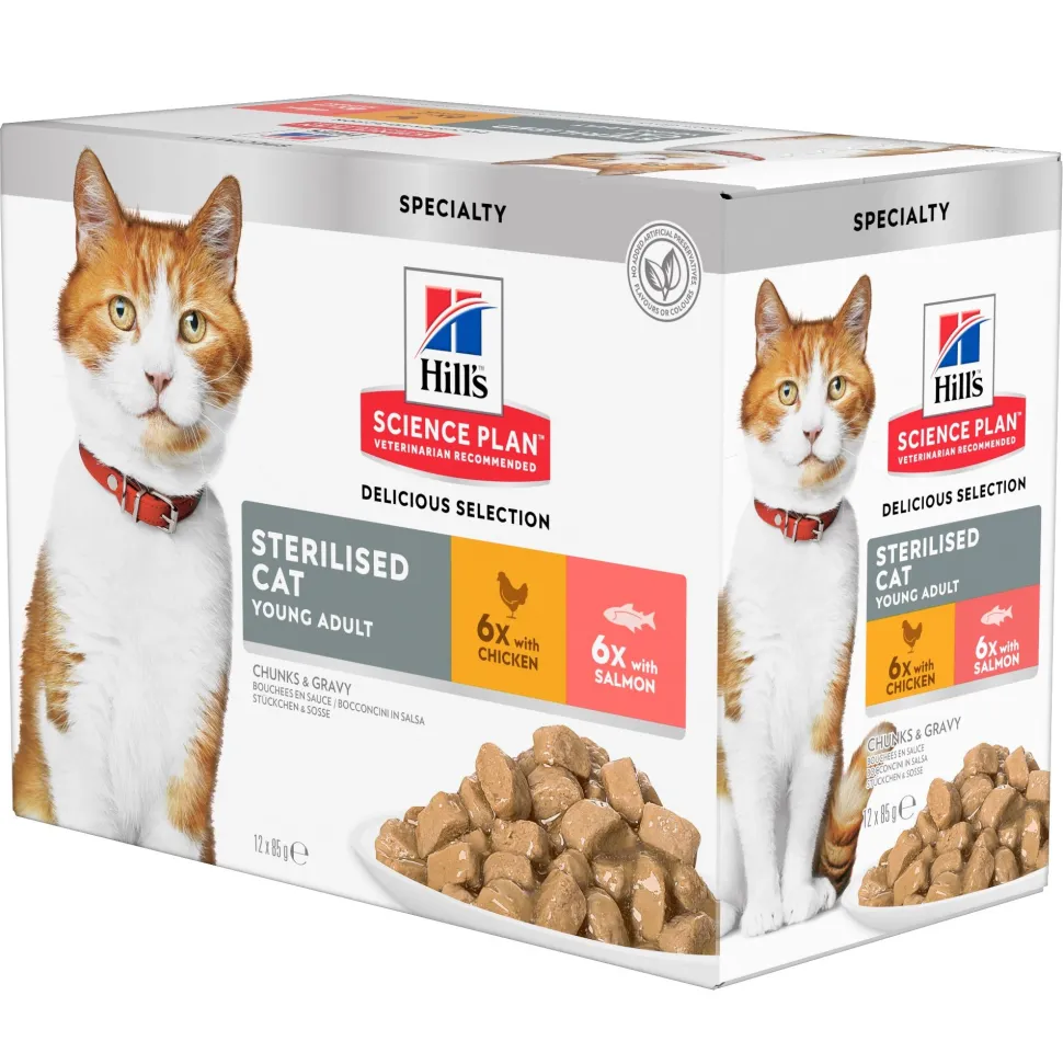 Hill's Science Plan - Feline Adult - Sterilised - Chicken - Maaltijdzakje