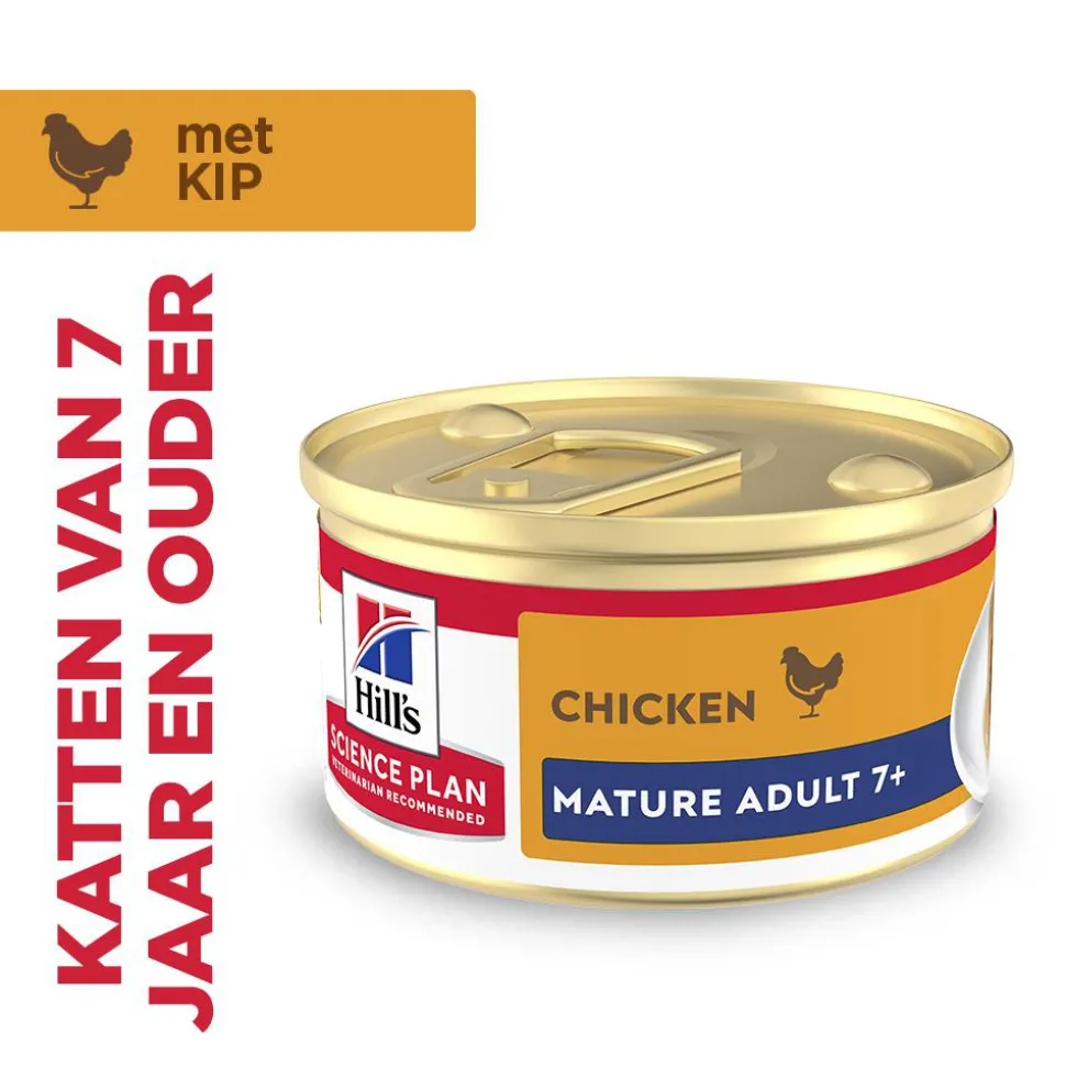 Hill's Science Plan Feline Mature Adult Premium Mousse - Kip