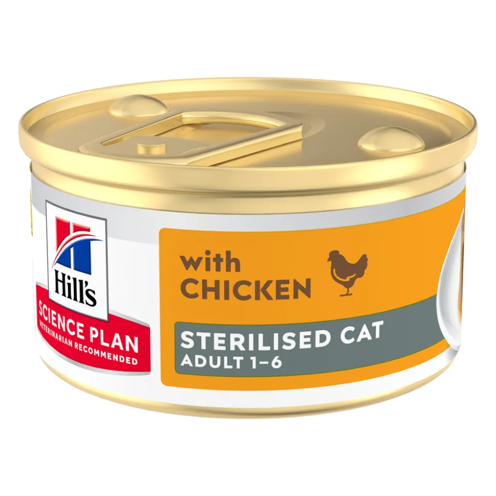 Hill's Science Plan Feline Sterilised Adult Premium Mousse - Kip