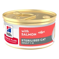 Hill's Science Plan Feline Sterilised Adult Premium Mousse - Zalm