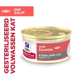 Hill's Science Plan Feline Sterilised Adult Premium Mousse - Zalm