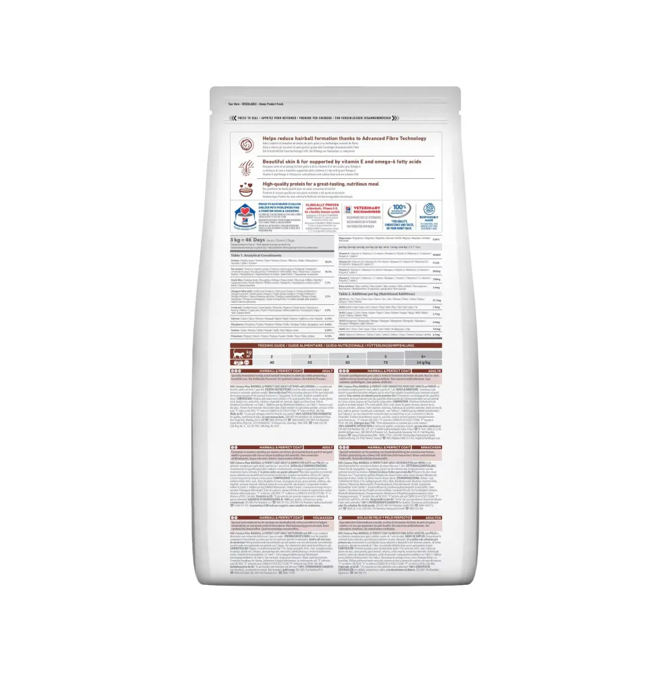 Hill's Science Plan Hairball & Perfect Coat Kattenvoer