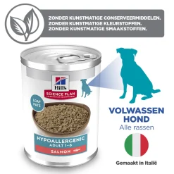 Hill's Science Plan Hypoallergenic - Adult - Zalm - Blik