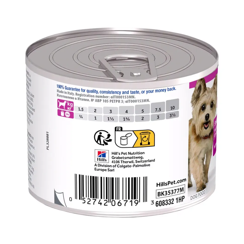 Hill’s Science Plan Mature Adult Small & Mini Mousse