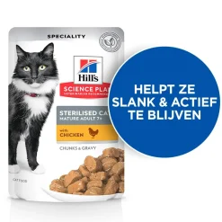Hill's Science Plan Mature Adult - Sterilised - Favourite Selection - Maaltijdzakje