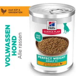 Hill's Science Plan Perfect Weight - Adult - Kip & Groenten - Blik