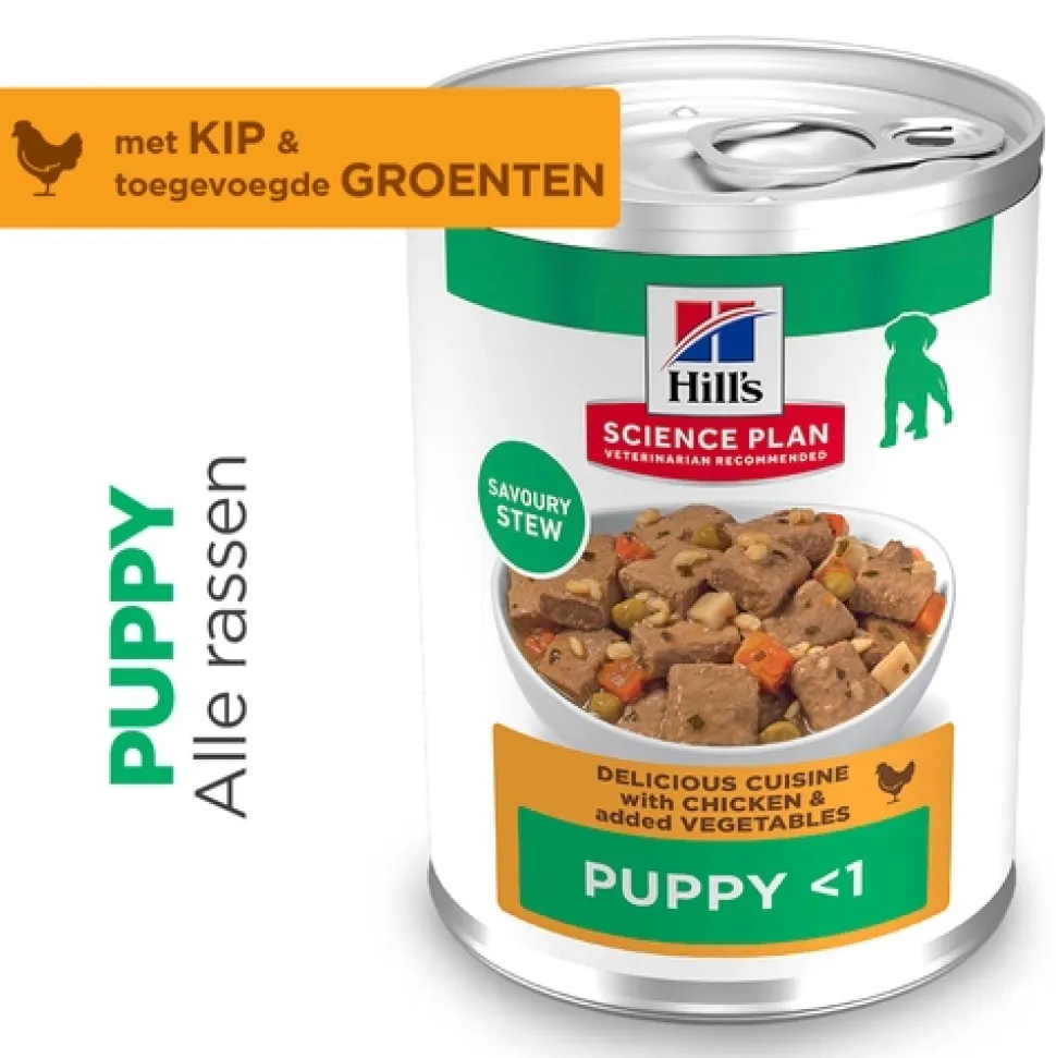 Hill's Science Plan - Puppy - Stoofpotje - Kip