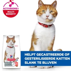 Hill's Science Plan Sterilised Cat - Adult - Zalm