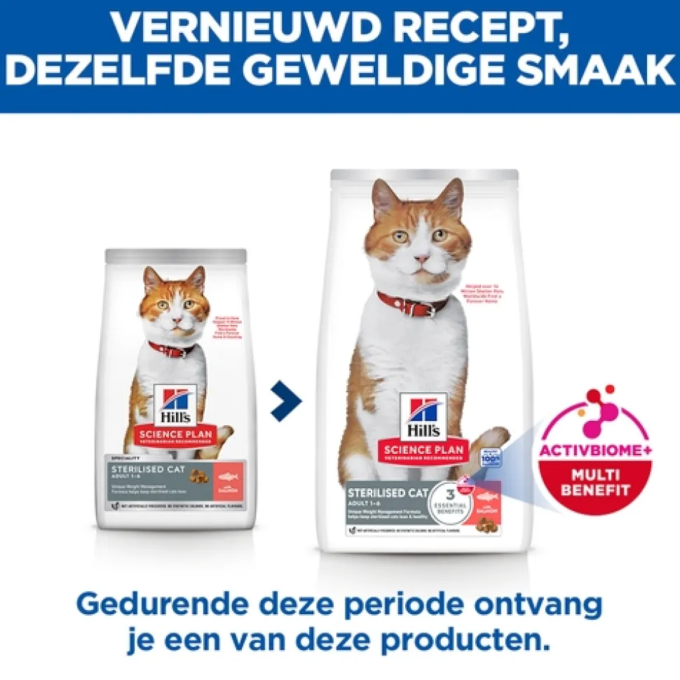 Hill's Science Plan Sterilised Cat - Adult - Zalm