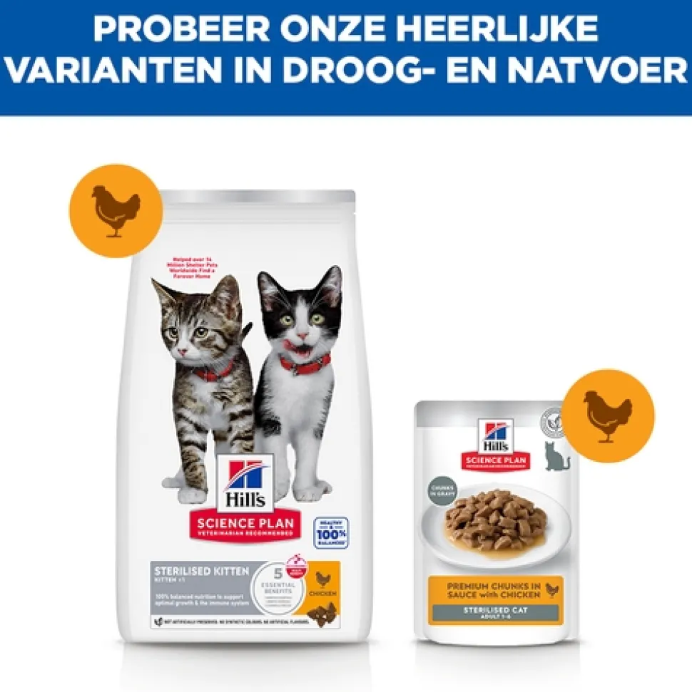 Hill's Science Plan Sterilised - Kitten - Kip