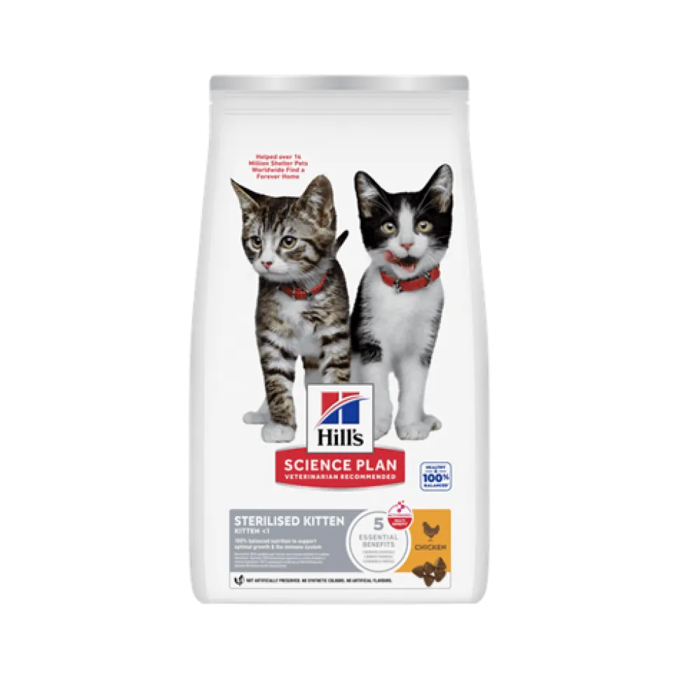 Hill's Science Plan Sterilised - Kitten - Kip