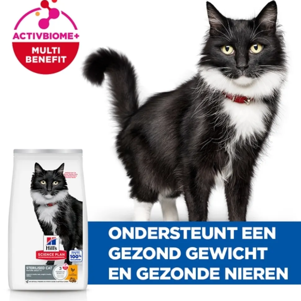 Hill's Science Plan Sterilised Cat - Mature Adult 7+ - Kip