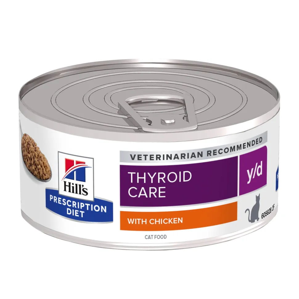 Hill's y/d Thyroid Care - Prescription Diet - Feline - Blik