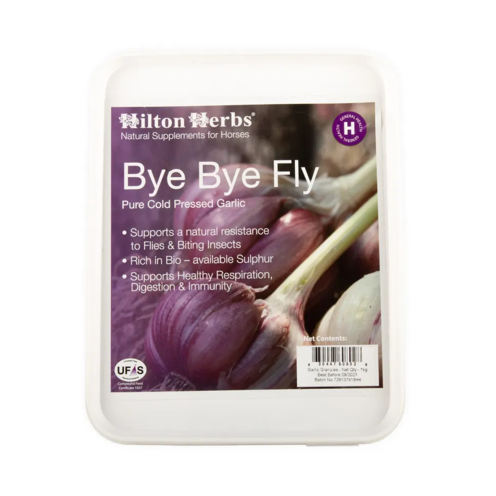 Hilton Herbs Bye Bye Fly Knoflook Granulaat