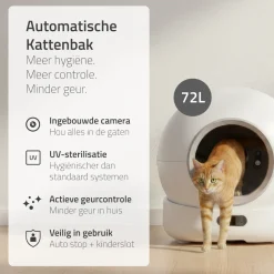 Hombli Smart Kattenbak met Camera