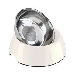 Hunter Melamine Voer- en Drinkbak - Wit