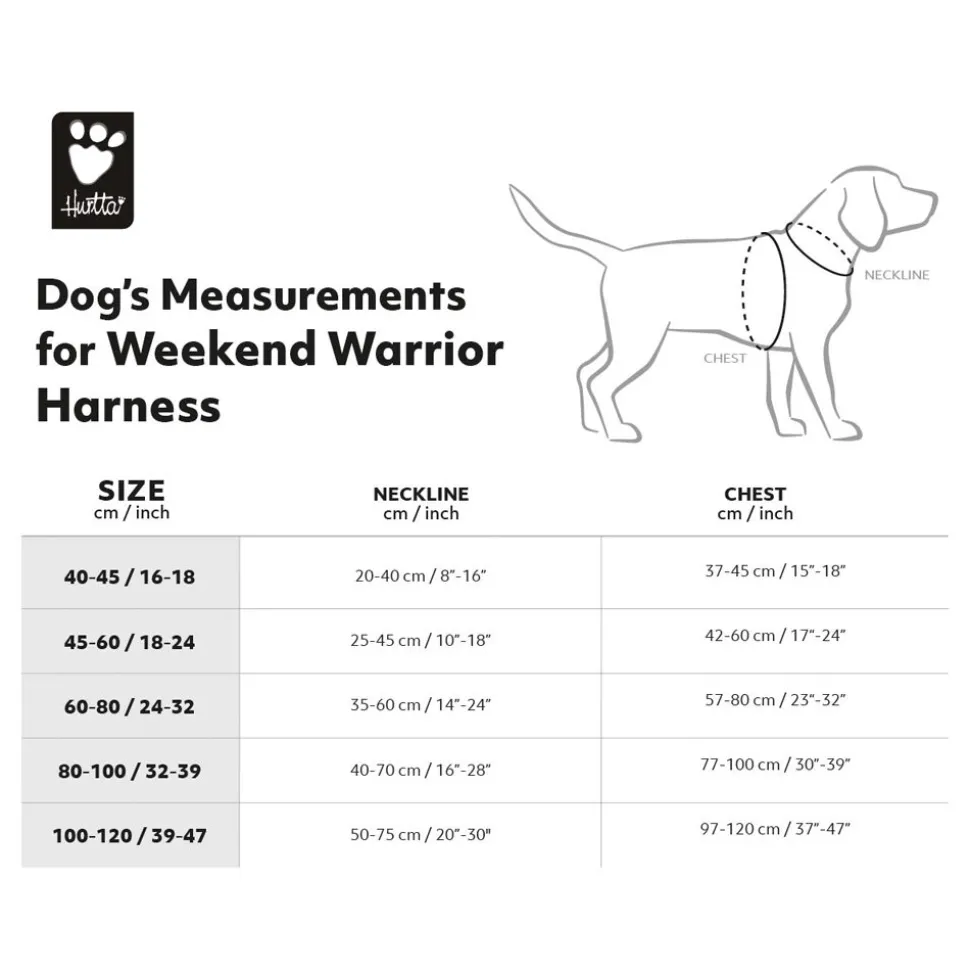 Hurtta Weekend Warrior Harnas - Neon Licorice