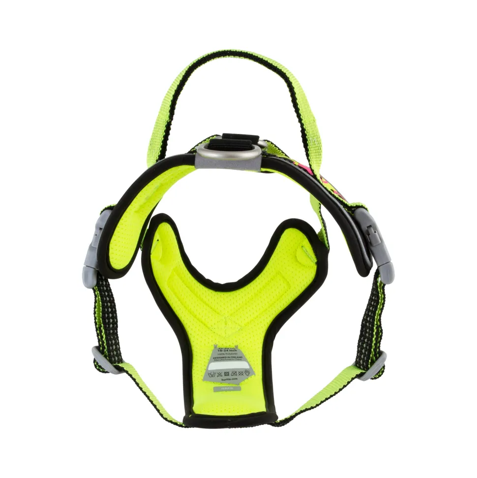 Hurtta Weekend Warrior Harnas - Neon Licorice