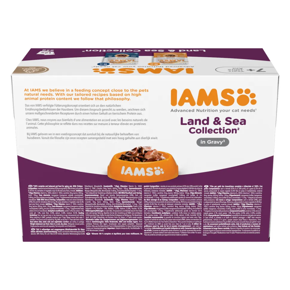 IAMS Delights Senior Cat Natvoer