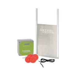 Kerbl Automatische Kippendeur met Schuifdeur