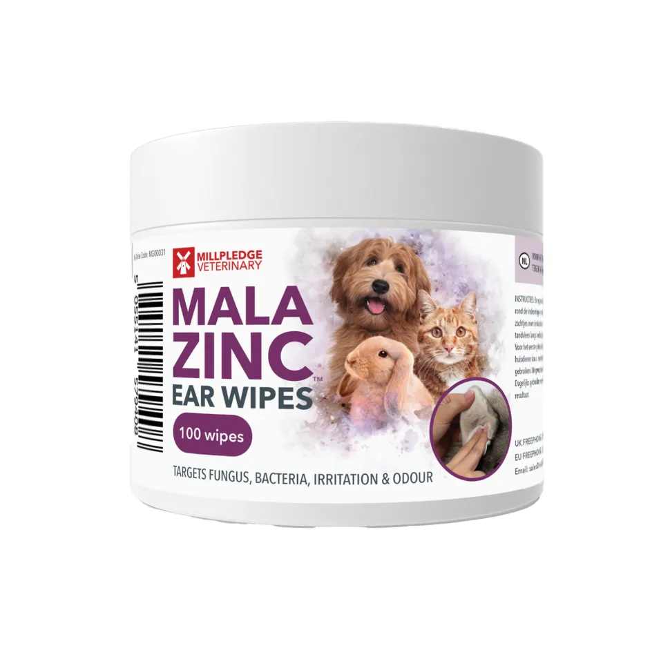 Malazinc Ear Wipes