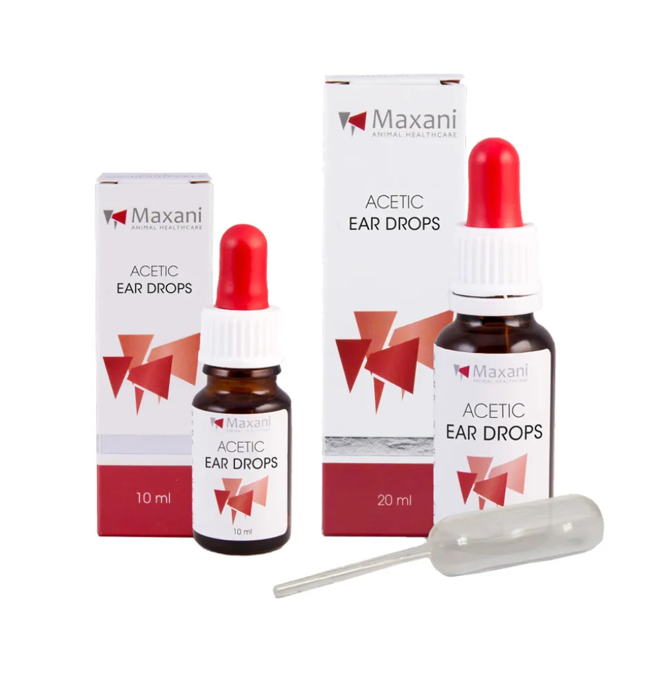 Maxani Acetic Eardrops (Zure Oordruppels)