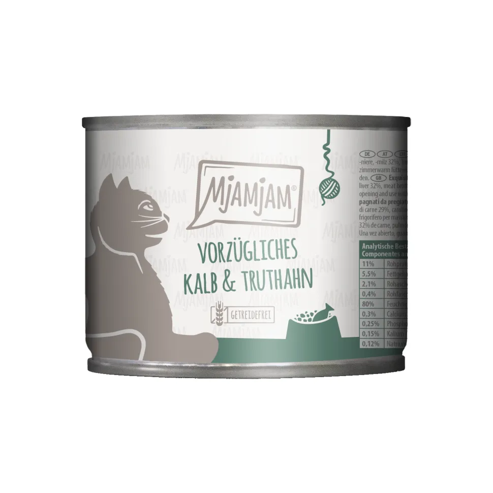 MjaMjaM Natvoer - Blik Adult Cat