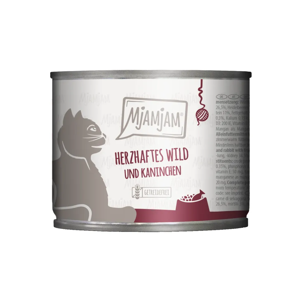 MjaMjaM Natvoer - Blik Adult Cat