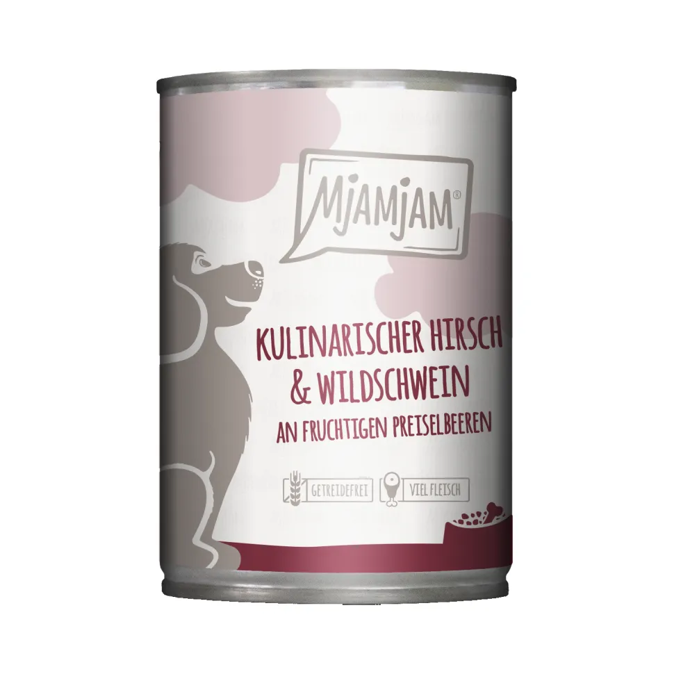 MjaMjaM Natvoer - Blik Adult Dog