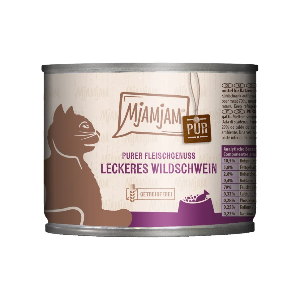 MjaMjaM Puur Vleesgenot - Blik Adult Cat