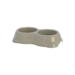 Moderna Plastic Dubbele Hondeneetbak