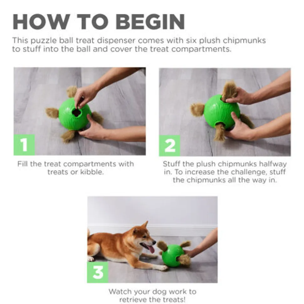Nina Ottosson Dog Snuffle N' Treat Ball