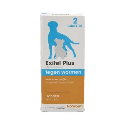 No Worm Exitel Plus Hond