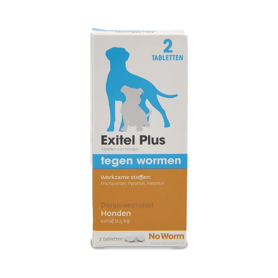 No Worm Exitel Plus Hond