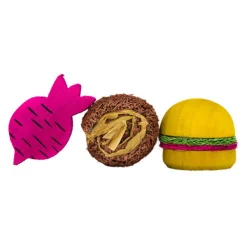 Pawise Play & Chew Wood'n Loofah