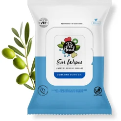 Pet Head Health Ear wipes 30ct.
