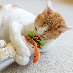 P.L.A.Y. Pet Feline Frenzy Catnip Kicker - Shrimp Purrito