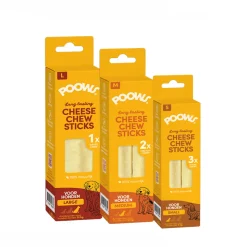 Poows Chew Sticks Kaas - Hond