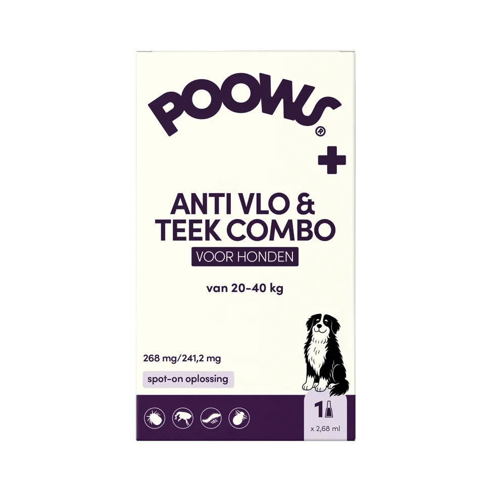 Poows Combo Spot-On - Hond