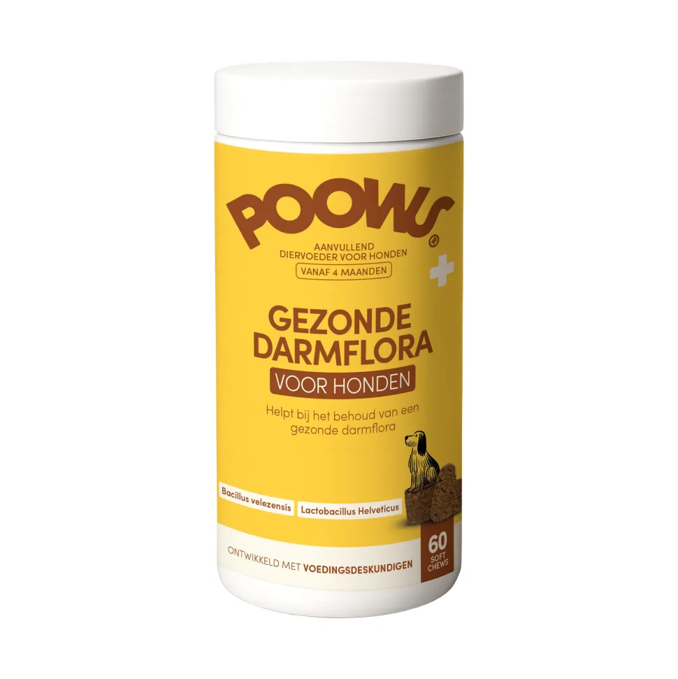 Poows Gezonde Darmflora - Hond