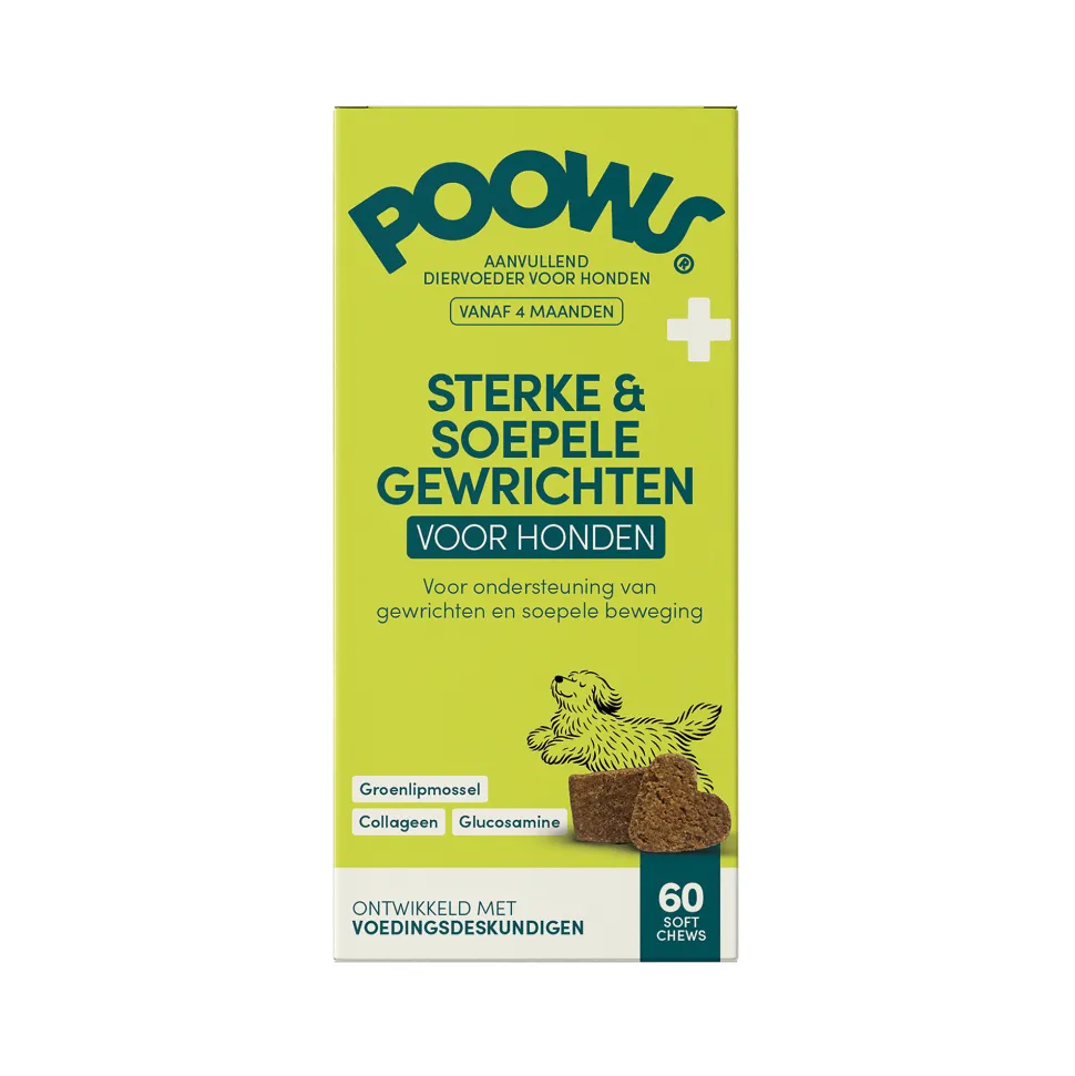 Poows Sterke & Soepele Gewrichten - Hond