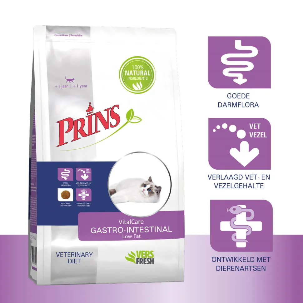 Prins VitalCare Veterinary Diet Gastro-Intestinal Low Fat