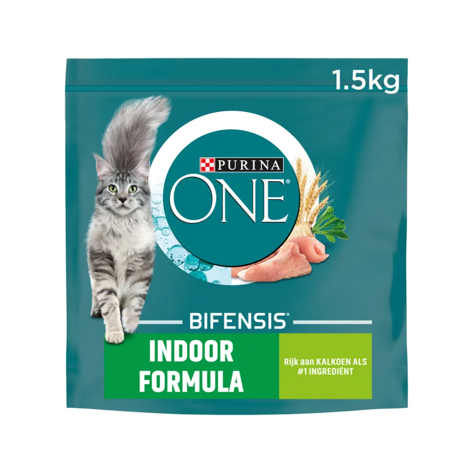 Purina ONE Cat Adult Indoor - Kalkoen