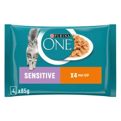 Purina ONE Sensitive Fijne Malse Reepjes in Saus