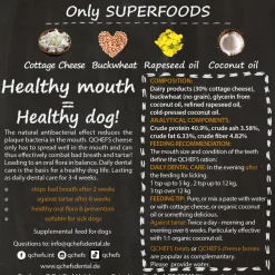 Qchefs Dental Flakes - Honden