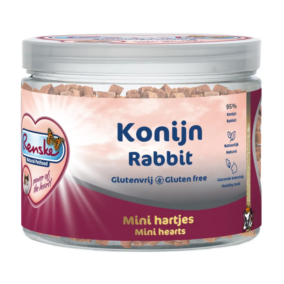 Renske Gezonde Beloning Mini Hartjes - Kat