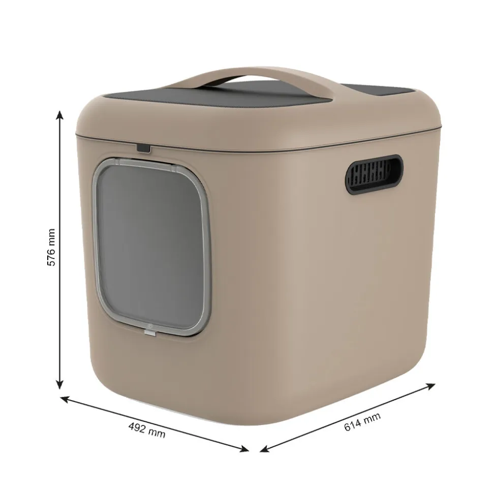 Rotho - Kattentoilet XL Biala