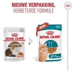 Royal Canin Ageing 11+ in Gravy - Kattenvoer