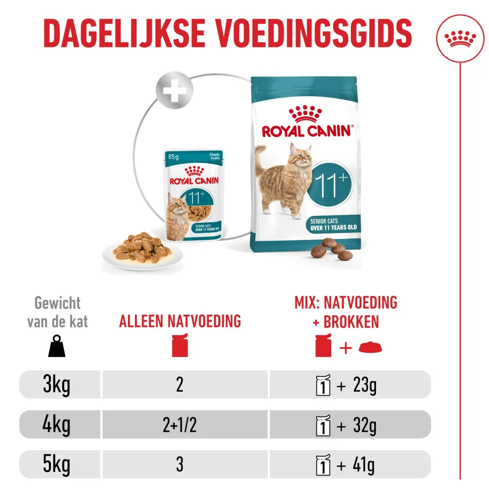 Royal Canin Ageing 11+ in Jelly - Kattenvoer